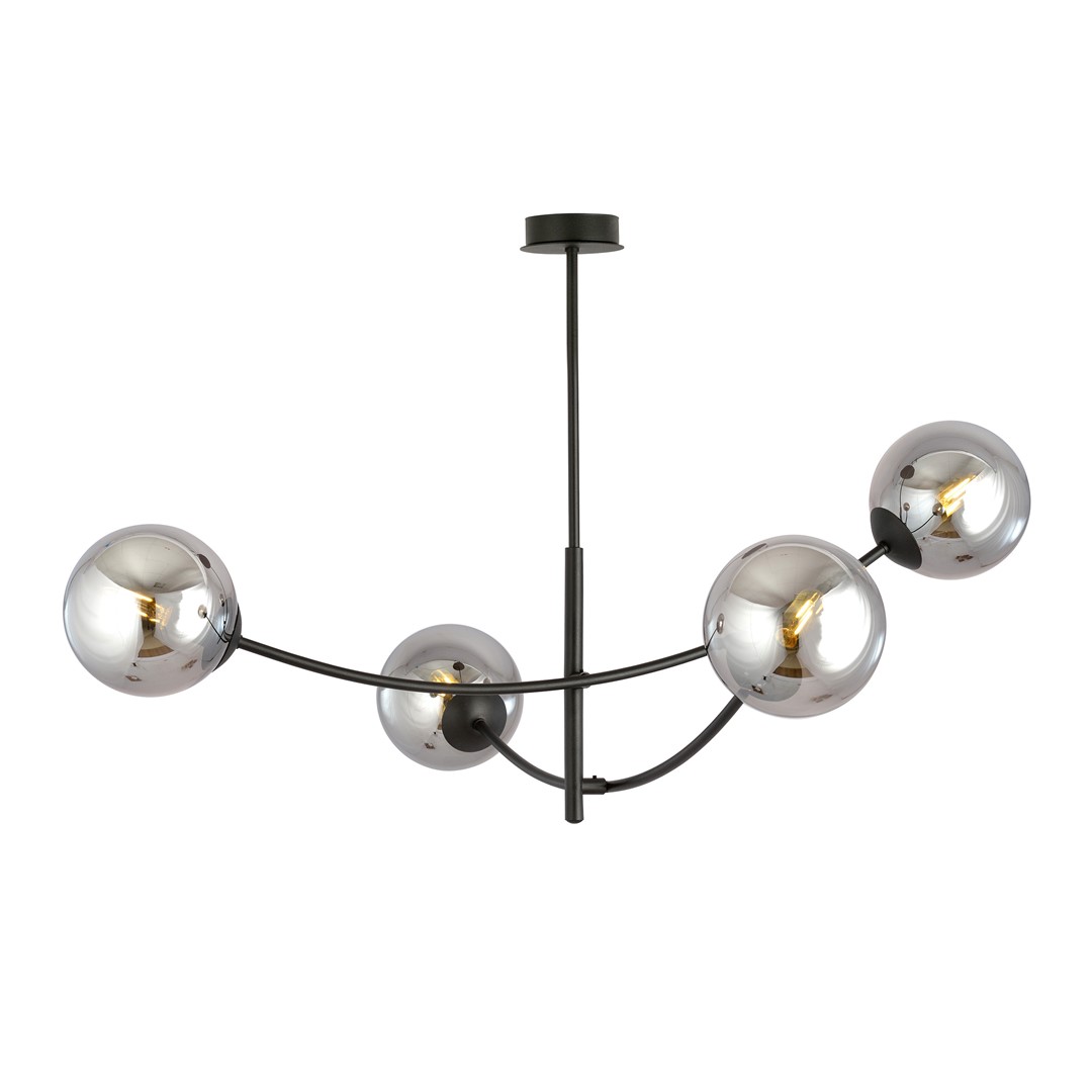 Plafondlamp Zeimmane Zwart Ø14 cm