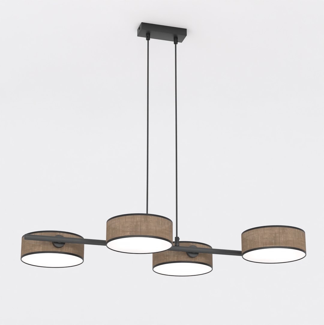 Hanglamp Horrek Bruin Ø20 cm
