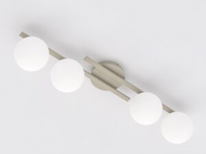 Plafondlamp Vienio Beige Ø14 cm