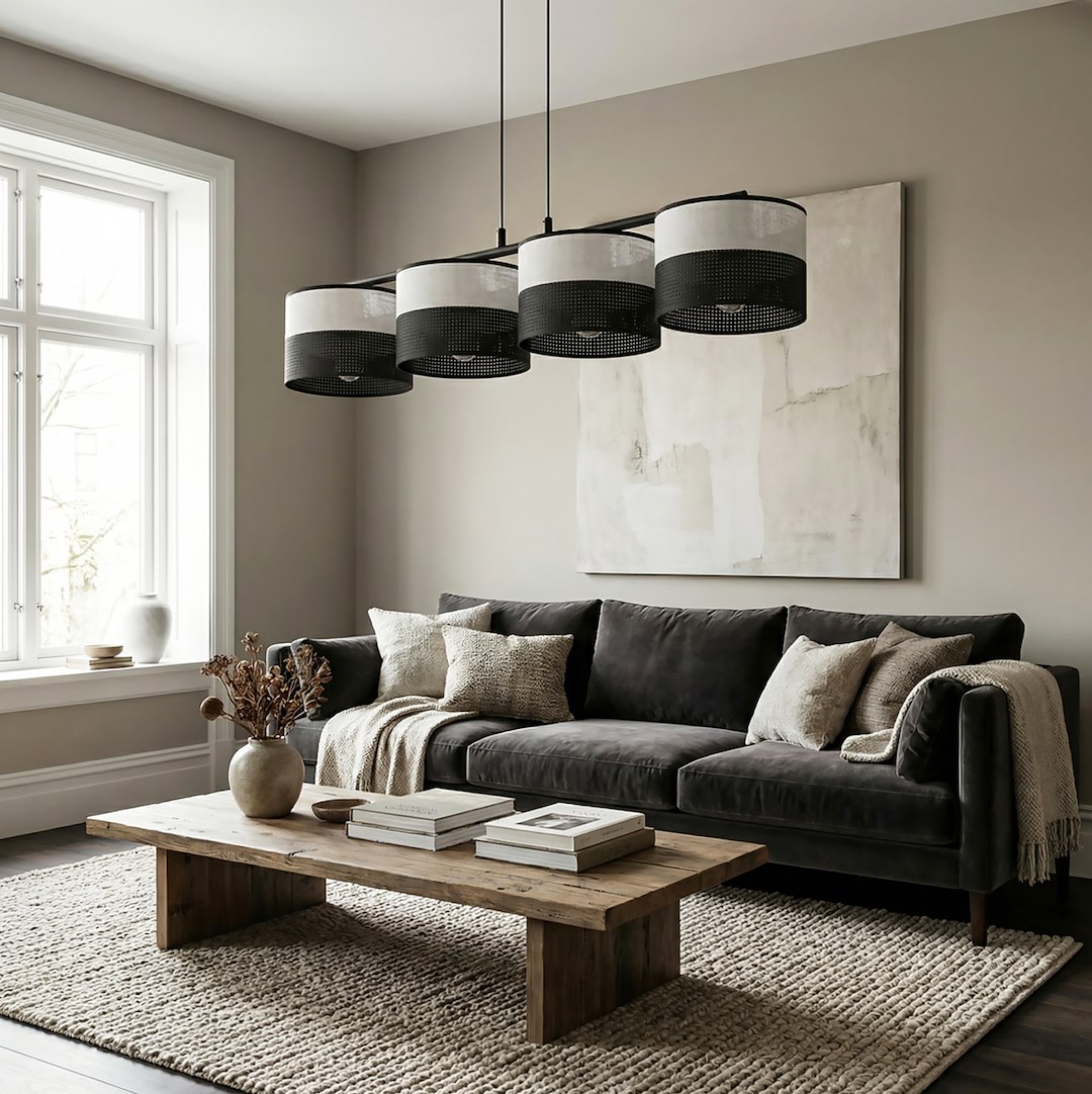 Hanglamp Stoosser Zwart Ø20 cm - Afbeelding 2