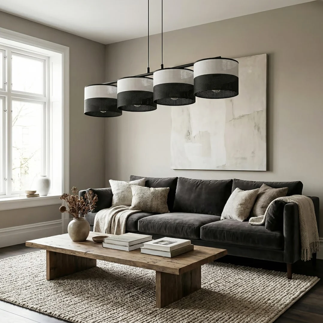 Hanglamp Stoosser Zwart Ø20 cm - Afbeelding 2