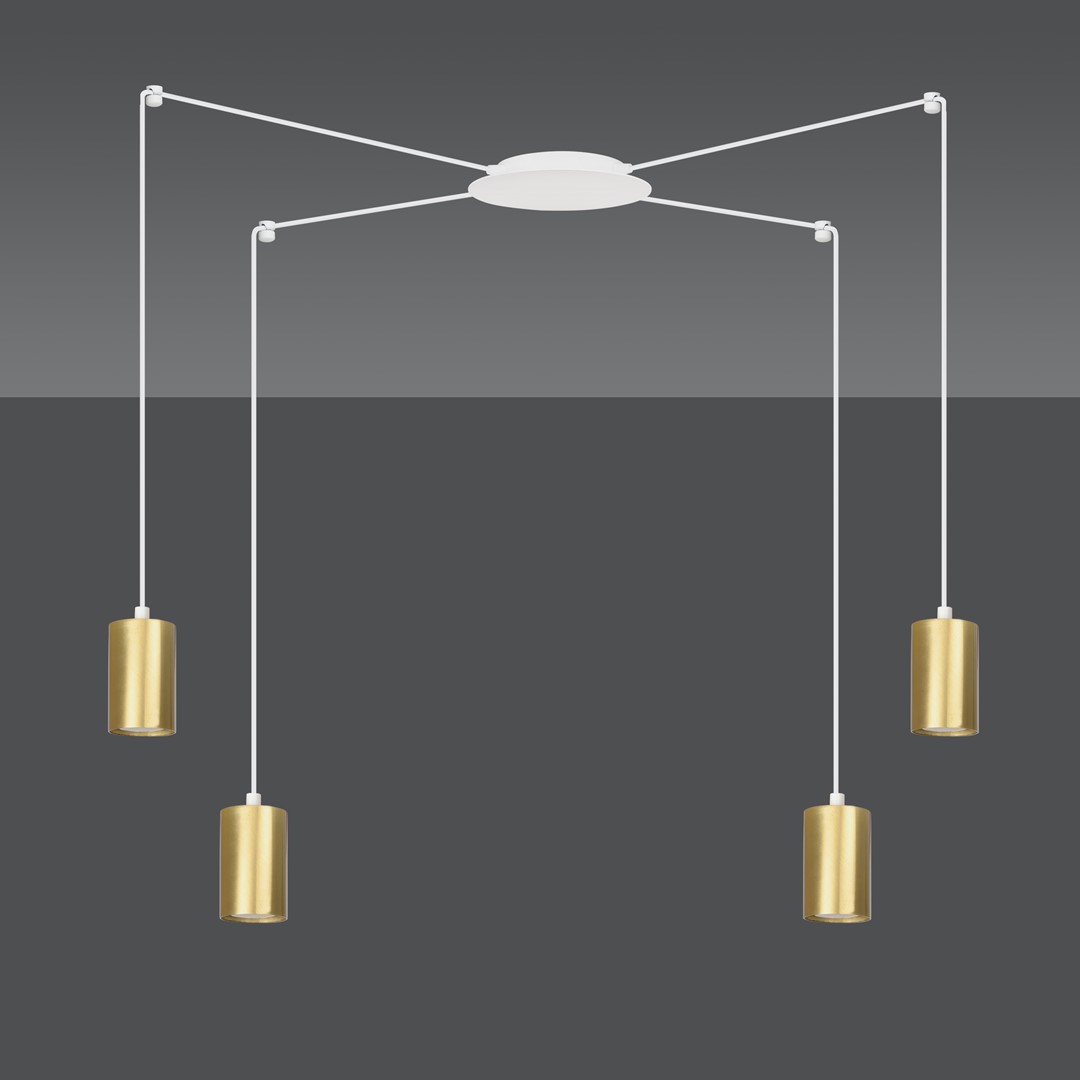 Hanglamp Sirmonte Wit - Afbeelding 2