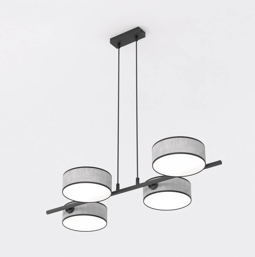 Hanglamp Bemia Grijs Ø20 cm - Afbeelding 2