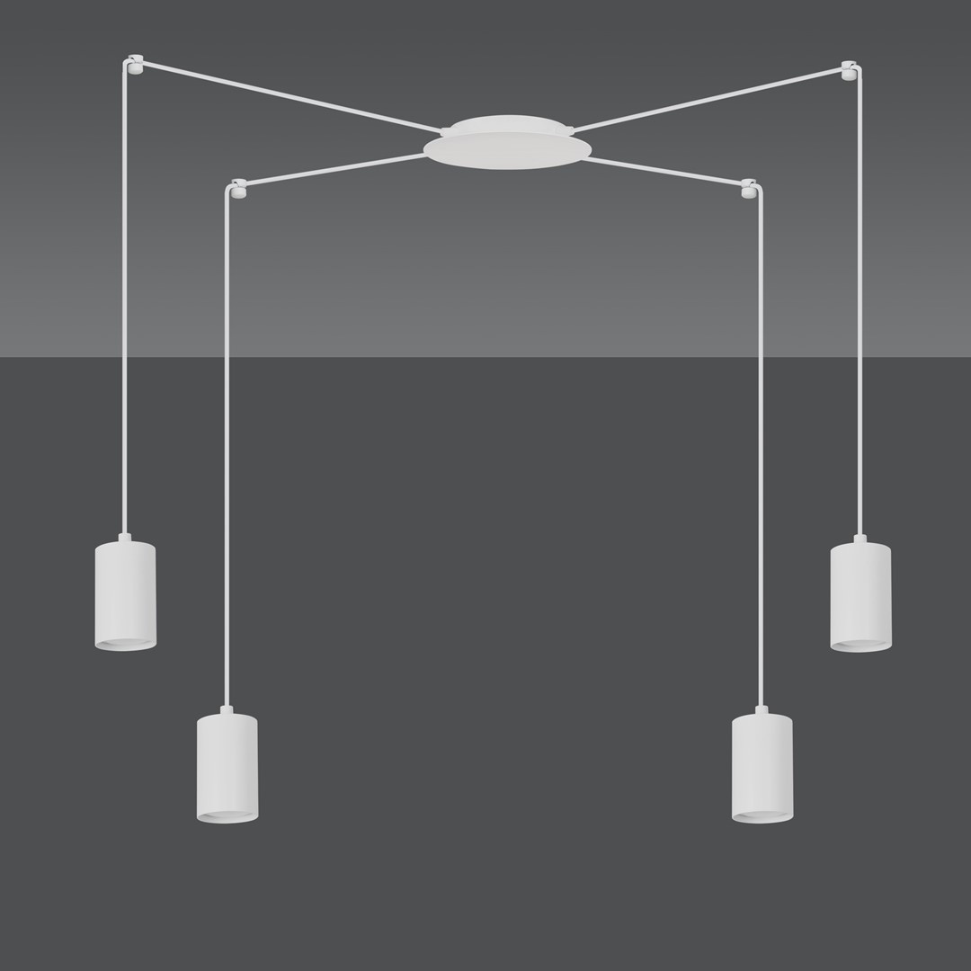 Hanglamp Kussea Wit - Afbeelding 2