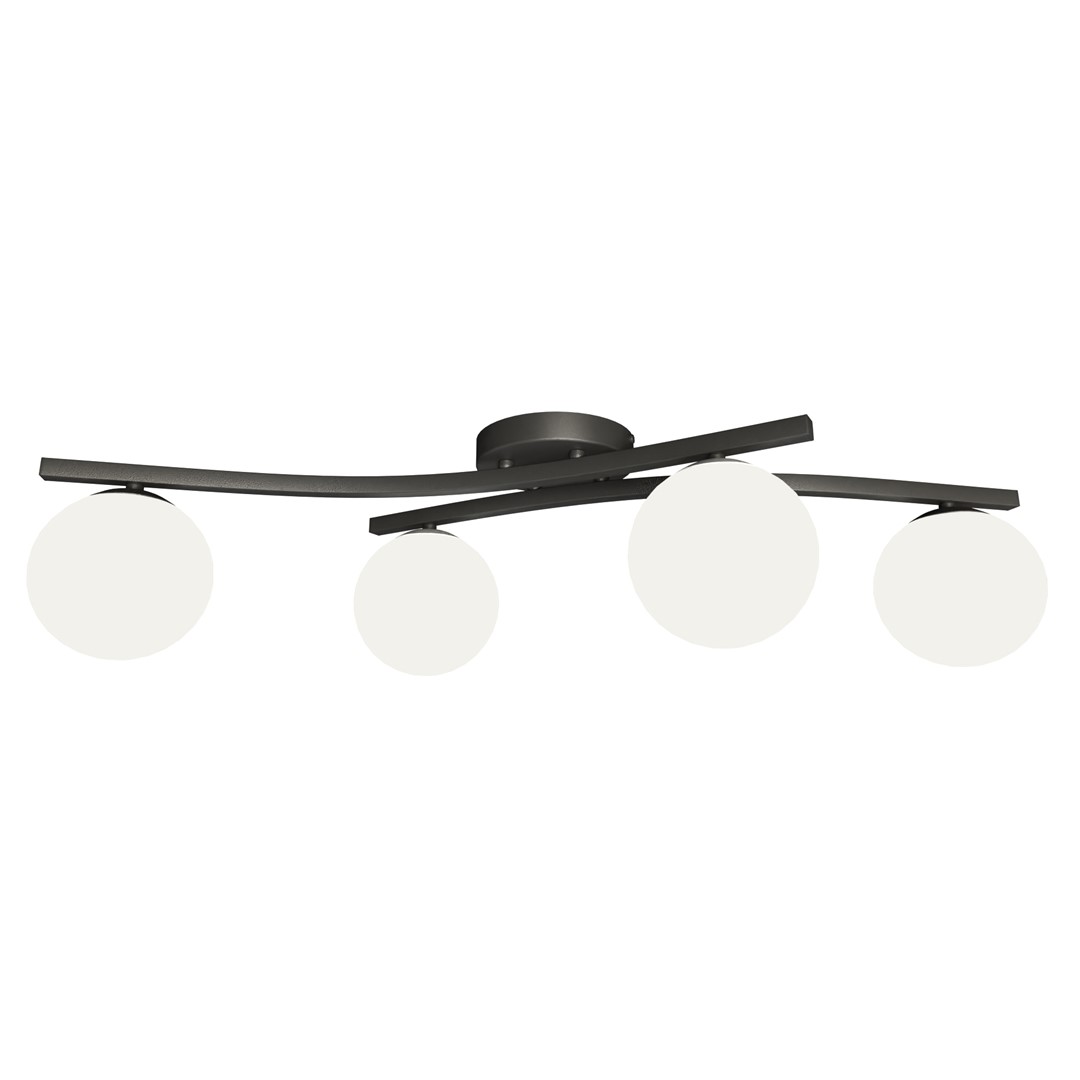 Plafondlamp Maator Zwart Ø15 cm - Afbeelding 2