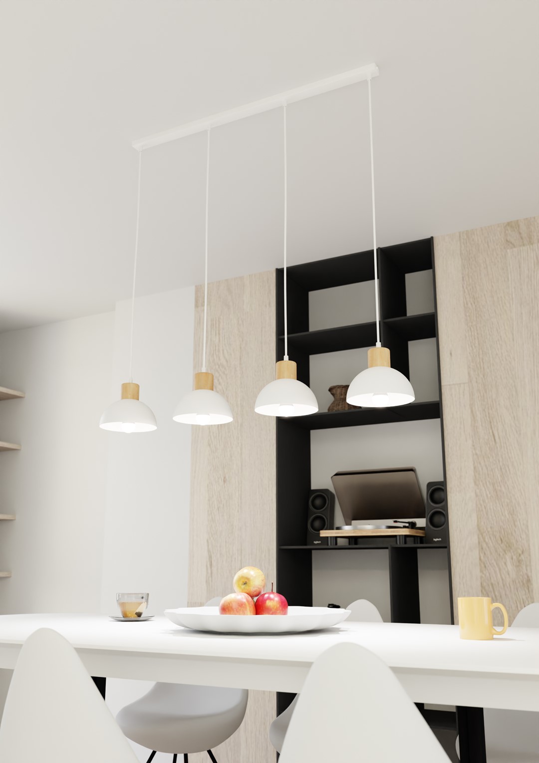 Plafondlamp Stauti Wit Ø18 cm - Afbeelding 2