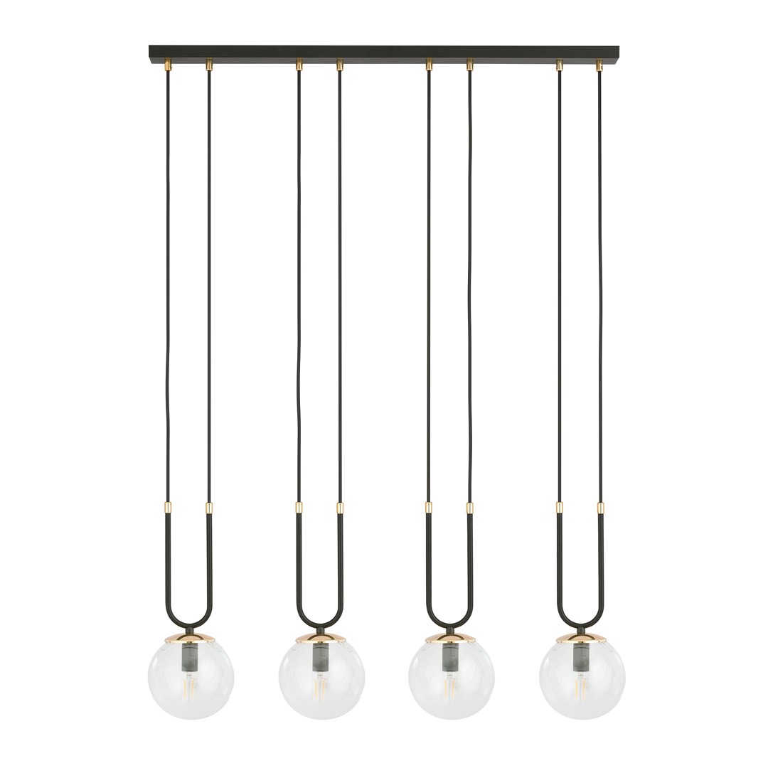 Hanglamp Zeissa Zwart Ø14 cm - Afbeelding 2