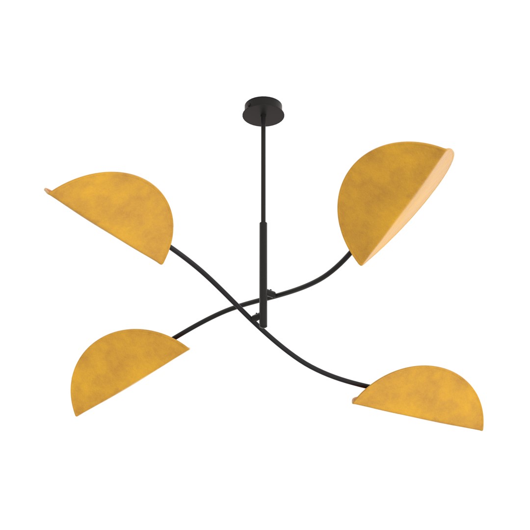 Plafondlamp Lustar Zwart - Afbeelding 2