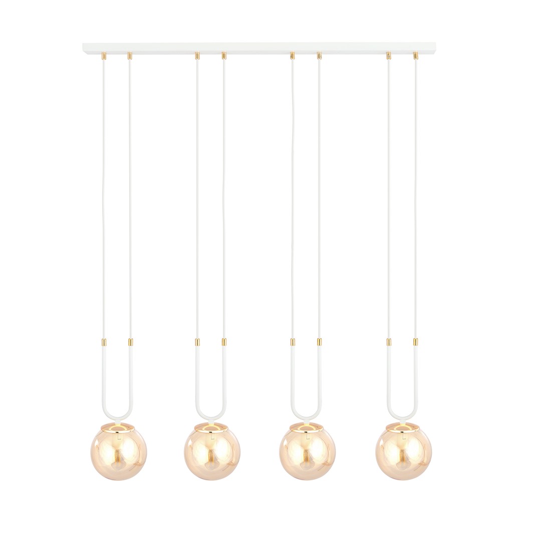 Hanglamp Joosia Wit Ø14 cm - Afbeelding 2