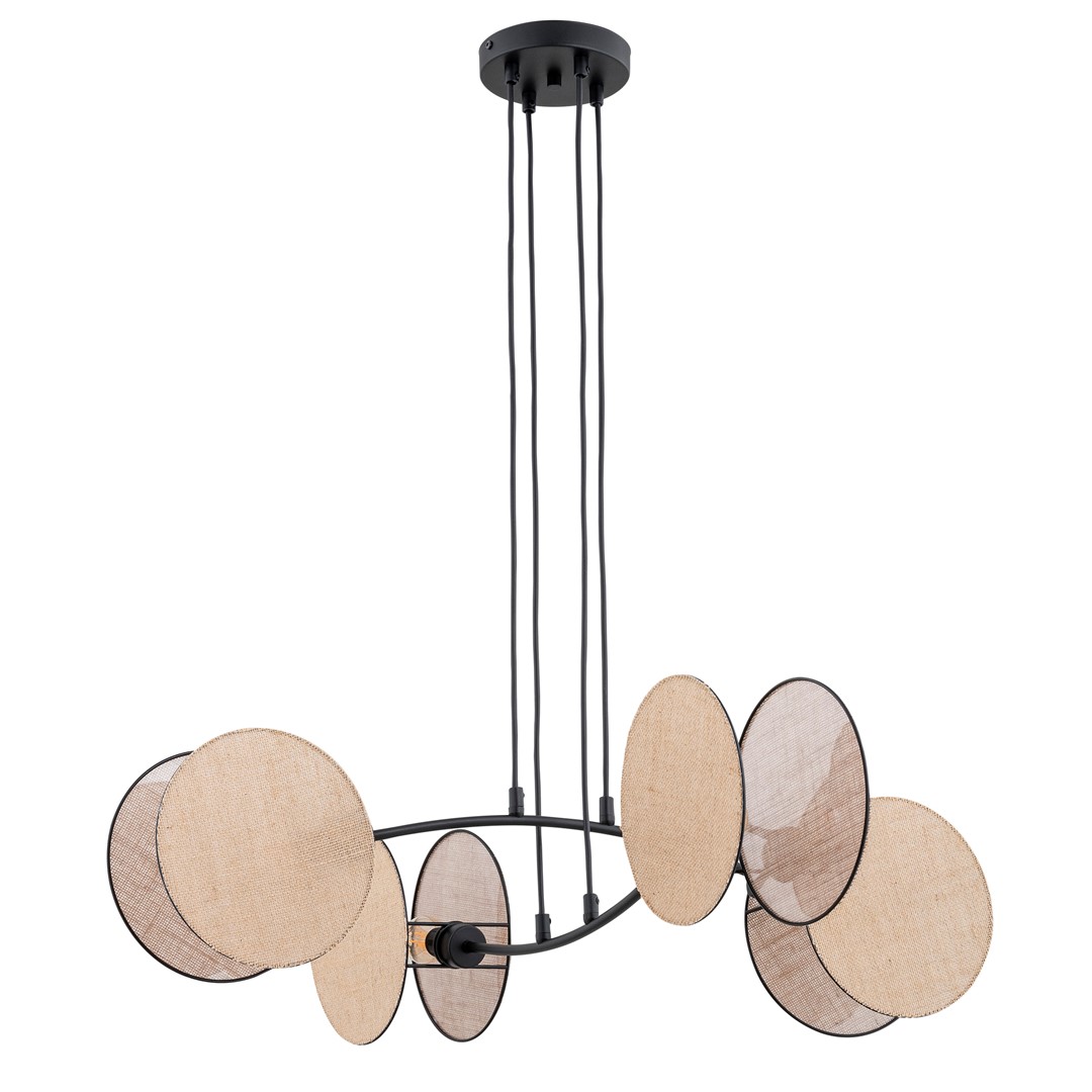 Hanglamp Trole Zwart Ø20 cm - Afbeelding 2