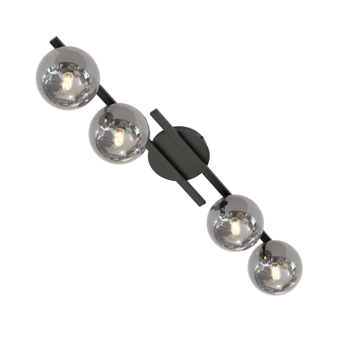 Plafondlamp Marken Zwart Ø14 cm - Afbeelding 2