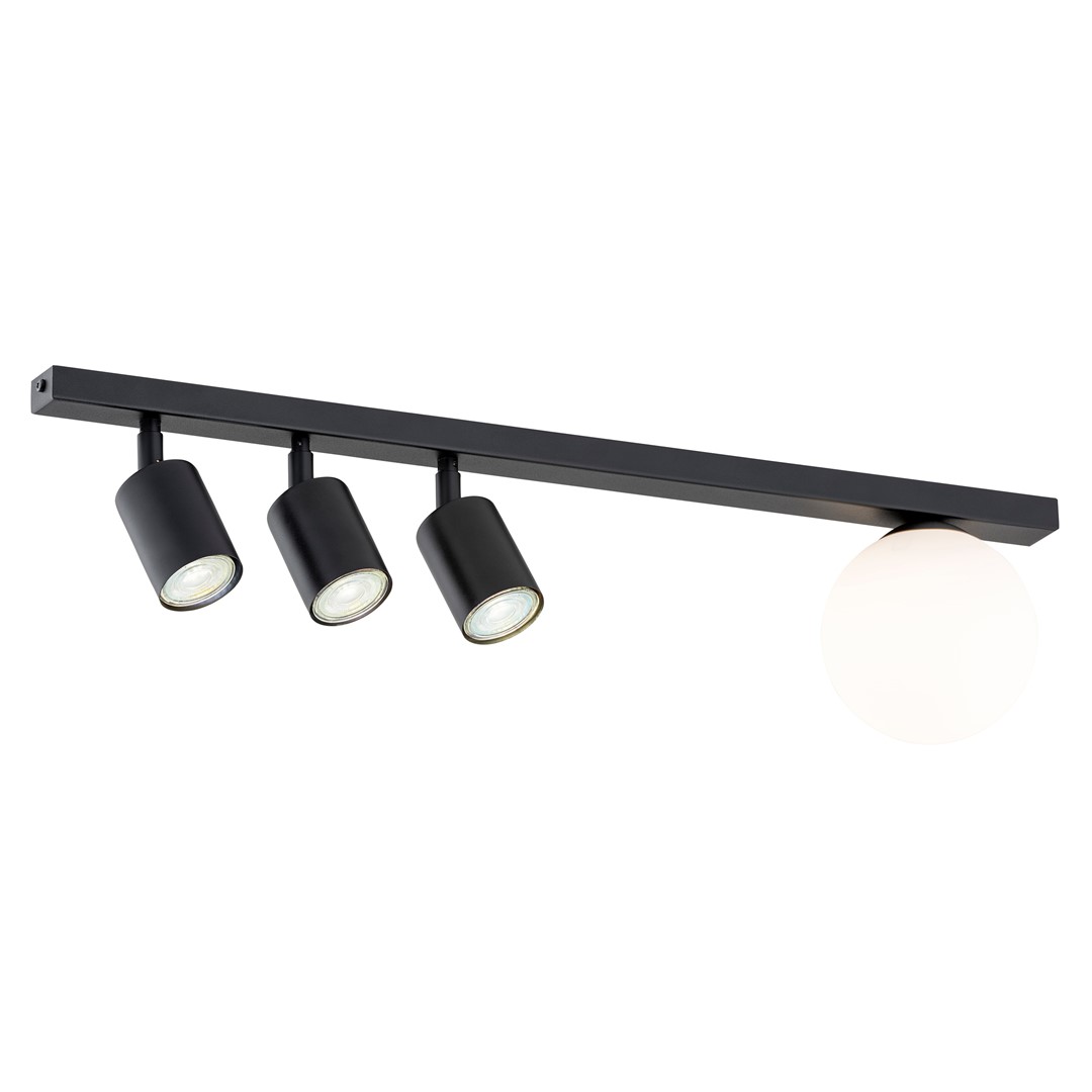 Plafondlamp Beeras Zwart Ø14 cm - Afbeelding 2