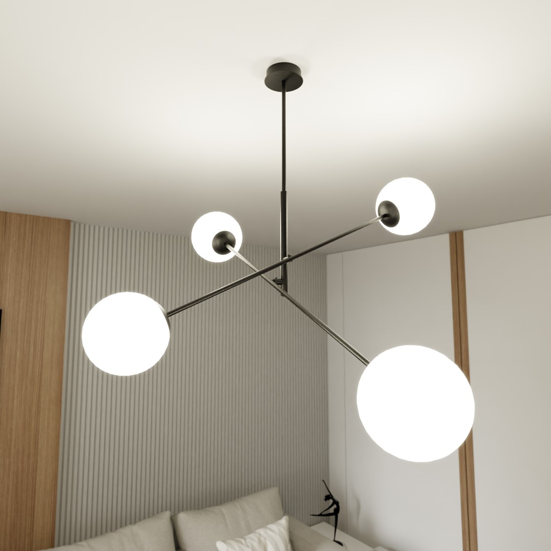 Hanglamp Slietan Zwart Ø15 cm - Afbeelding 2