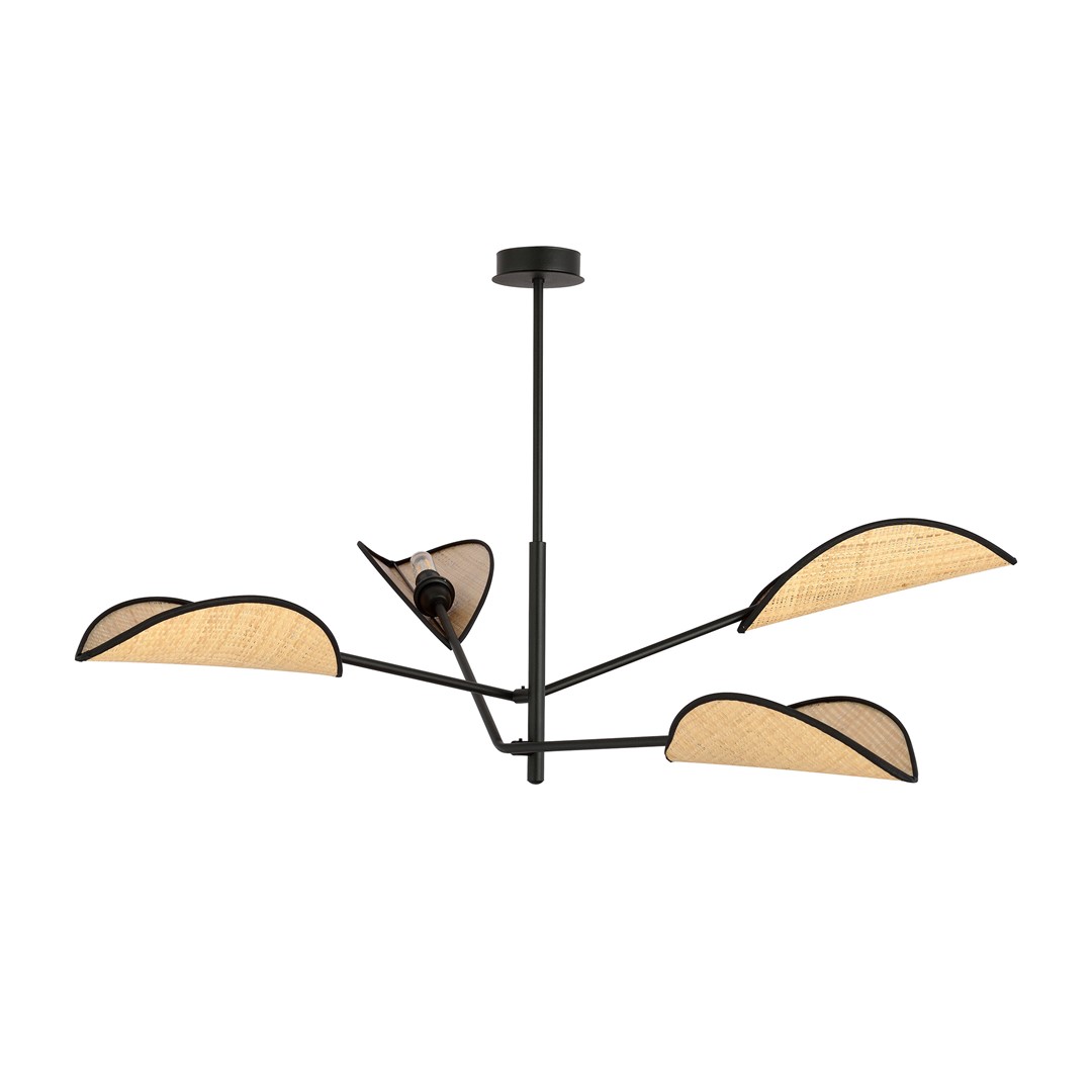 Plafondlamp Beirnesta Zwart Ø12 cm - Afbeelding 2