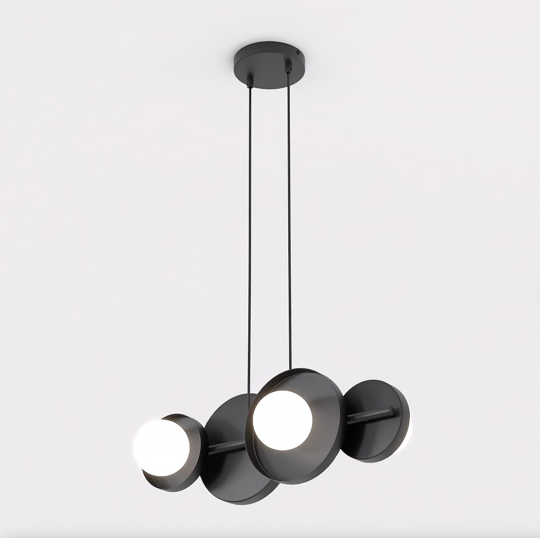 Hanglamp Skilvaro Zwart Ø10 cm - Afbeelding 2