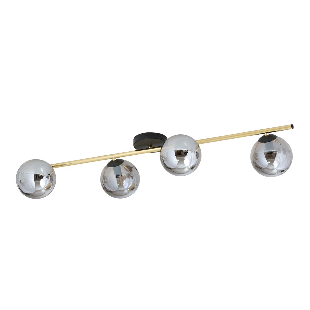 Plafondlamp Triesty Zwart Ø14 cm - Afbeelding 2