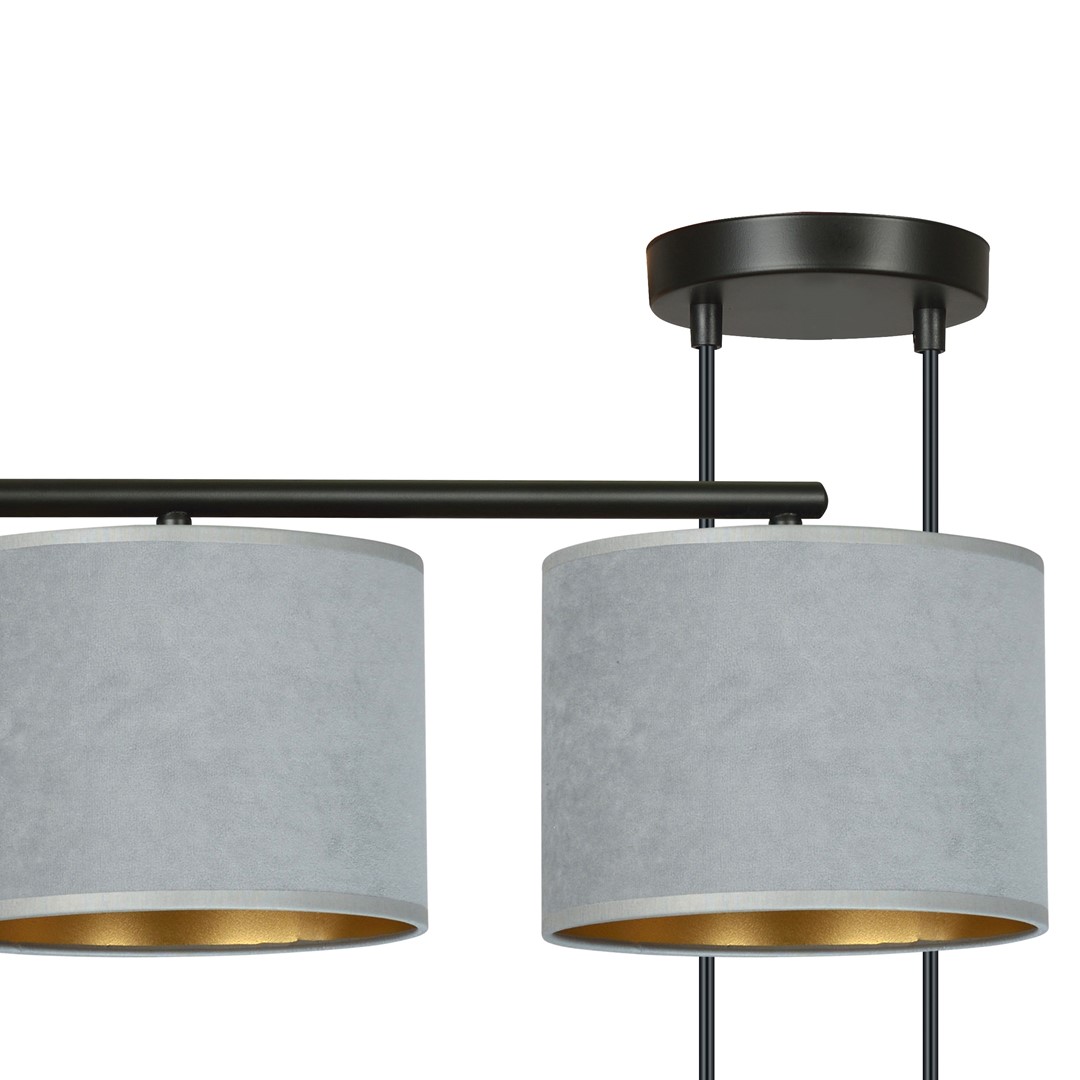 Hanglamp Saummes Zwart Ø20 cm - Afbeelding 2