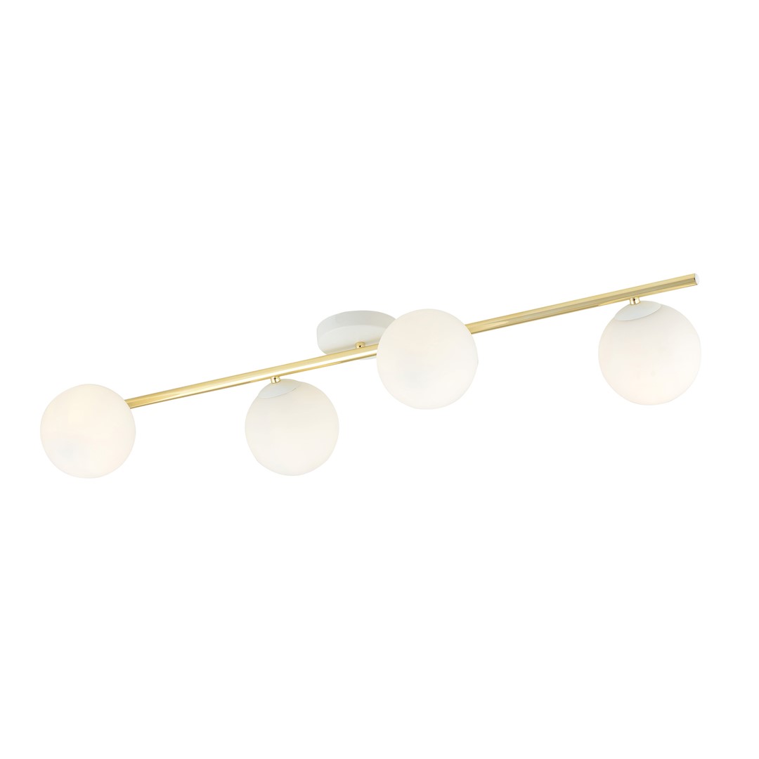 Plafondlamp Nielino Wit Ø14 cm - Afbeelding 2