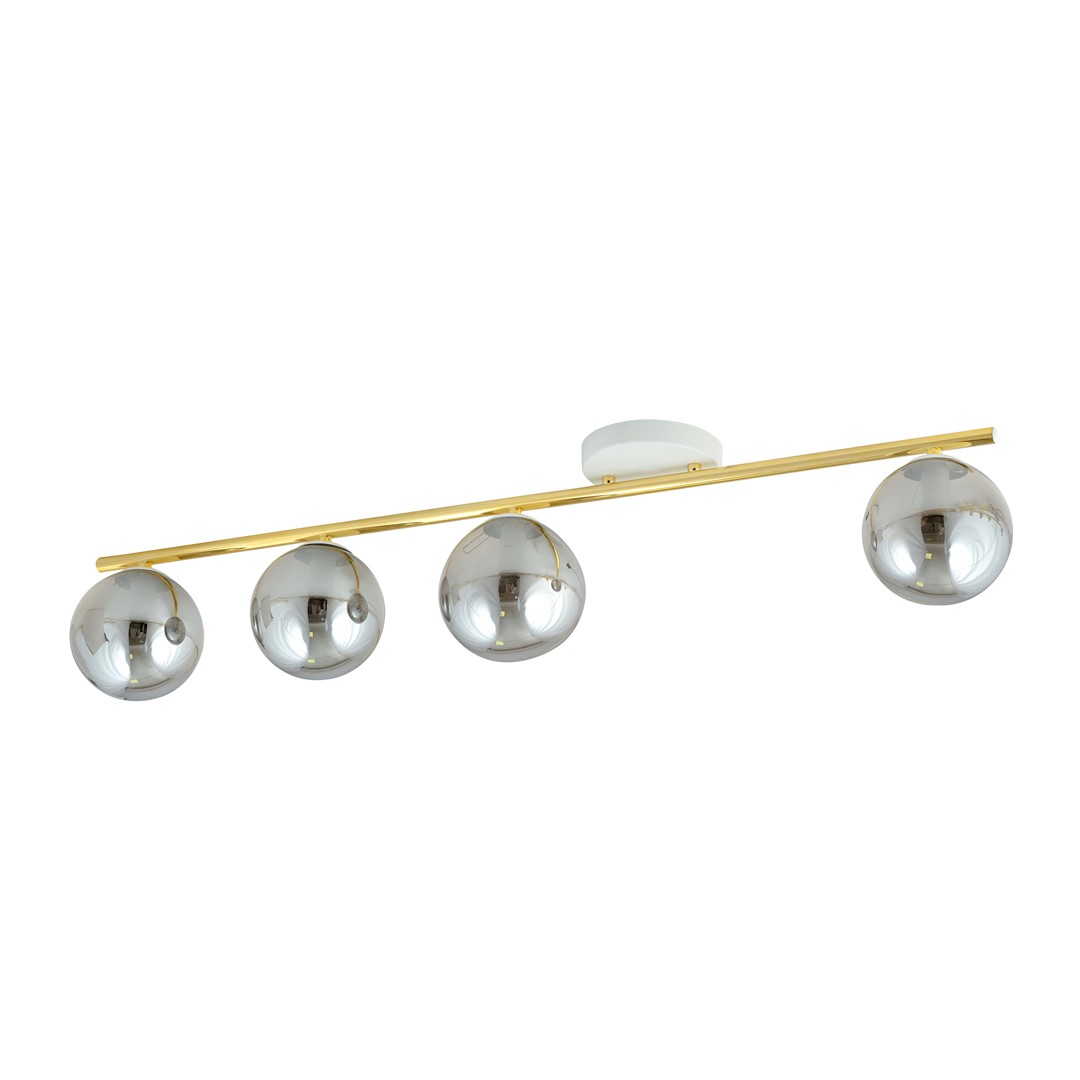 Plafondlamp Skorura Wit Ø14 cm - Afbeelding 2