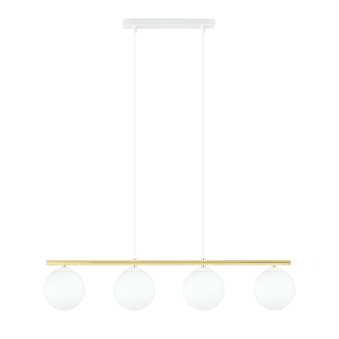 Hanglamp Tissan Wit Ø14 cm - Afbeelding 2