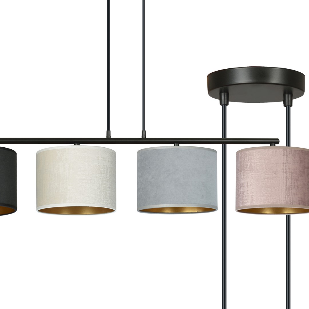 Hanglamp Grorrio Zwart Ø20 cm - Afbeelding 2