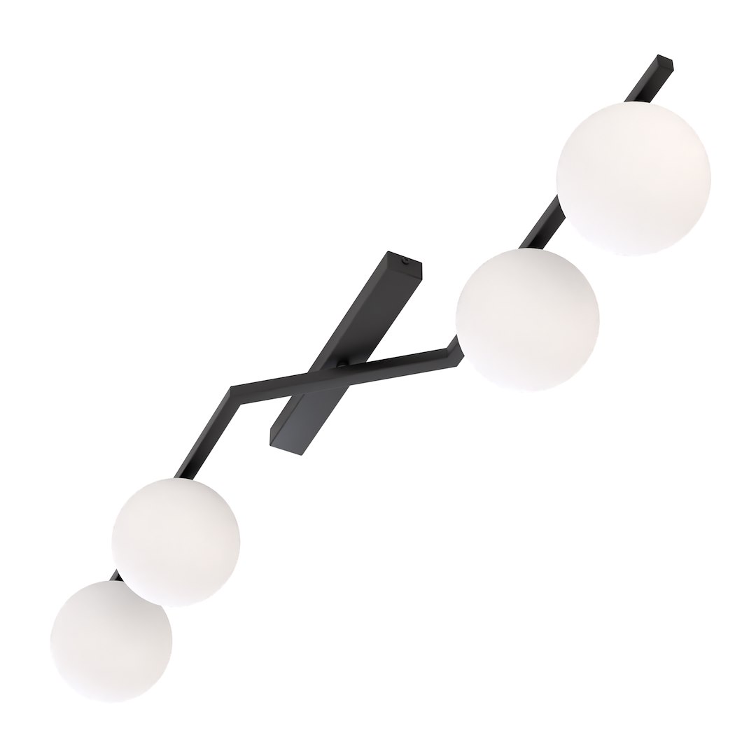Plafondlamp Reevonte Zwart Ø14 cm - Afbeelding 2