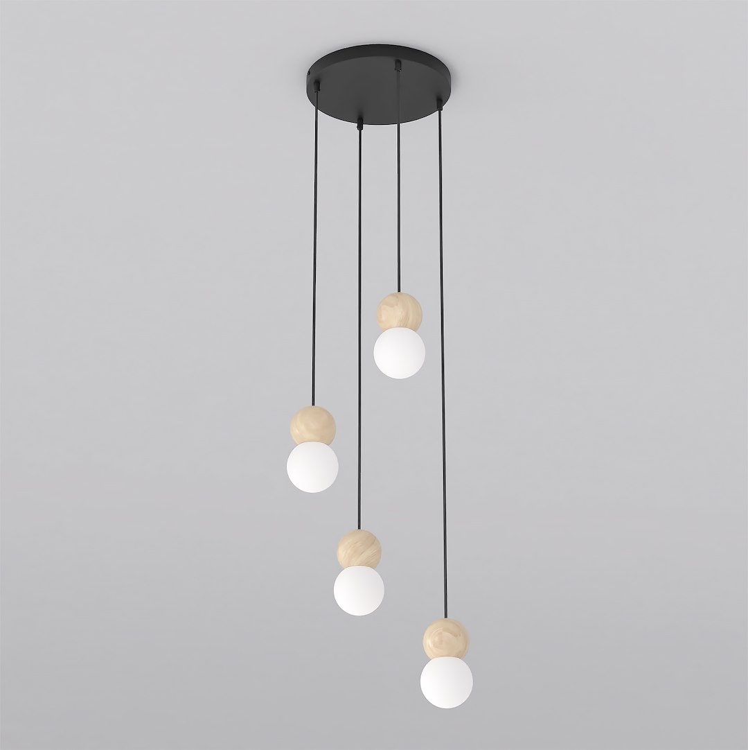 Hanglamp Relu Zwart Ø10 cm - Afbeelding 2