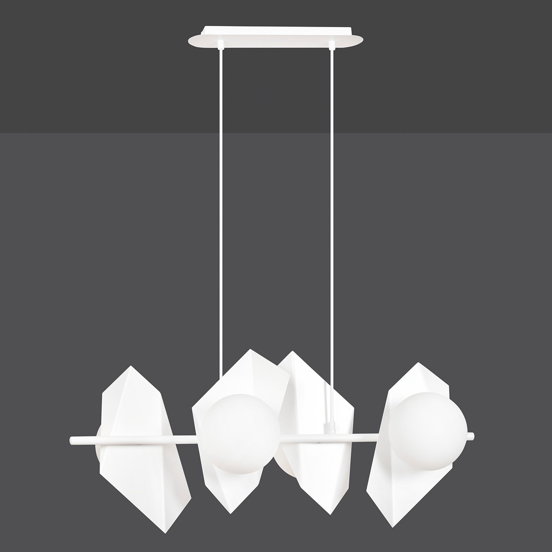 Hanglamp Skoosis Wit Ø15 cm - Afbeelding 2