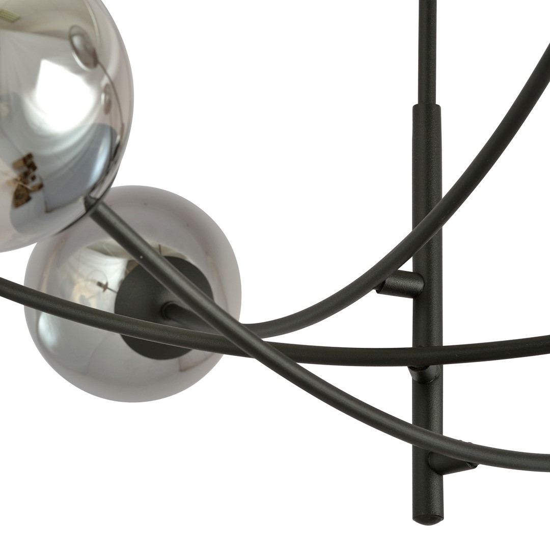 Plafondlamp Zeimmane Zwart Ø14 cm - Afbeelding 2