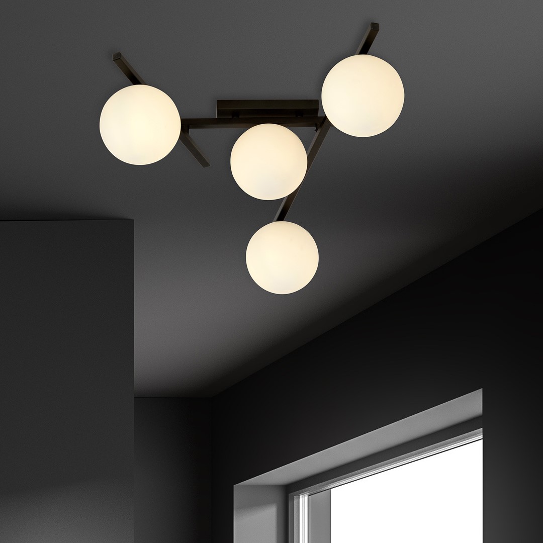 Plafondlamp Traannia Zwart Ø15 cm - Afbeelding 11