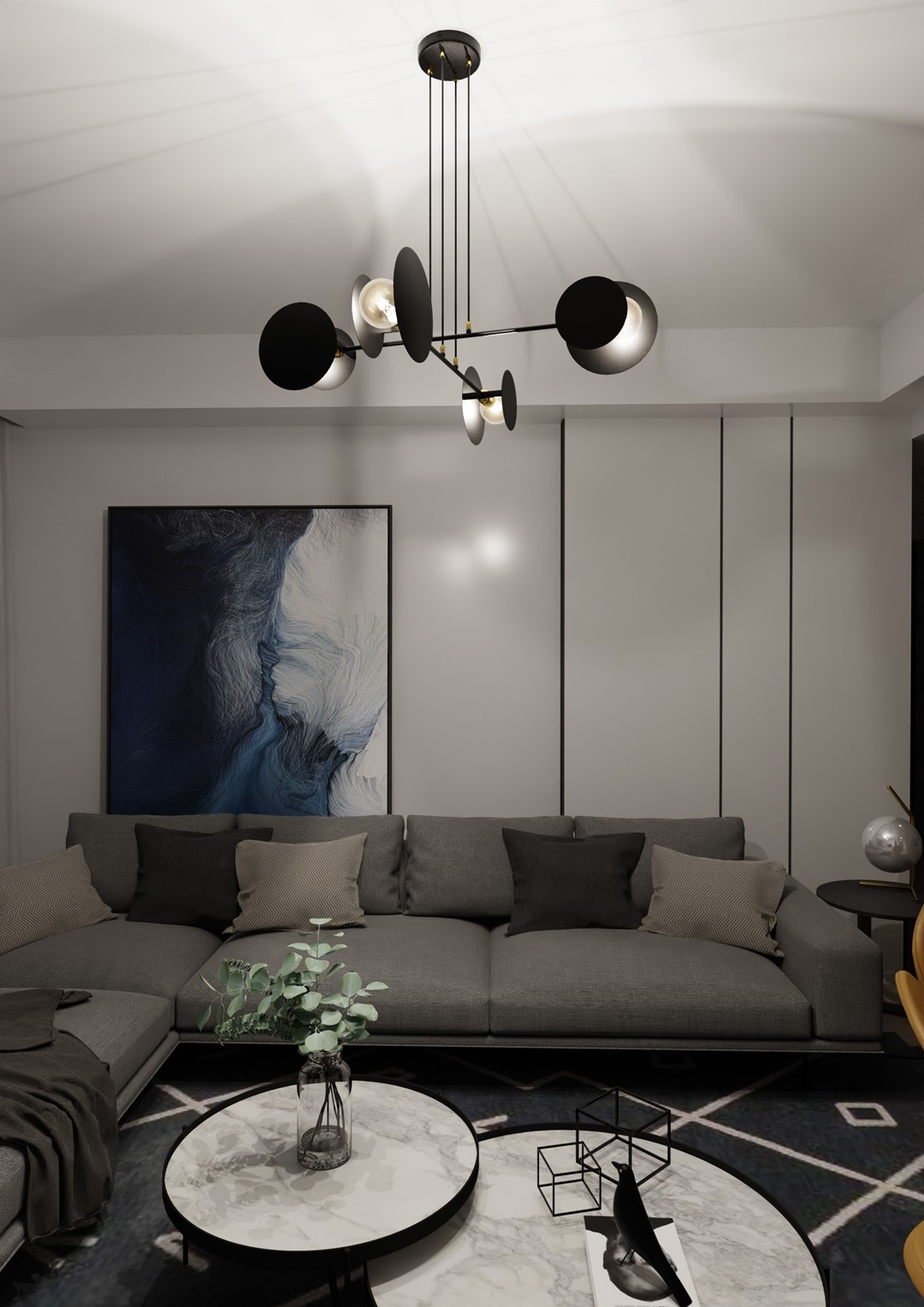 Hanglamp Noordea Zwart - Afbeelding 11