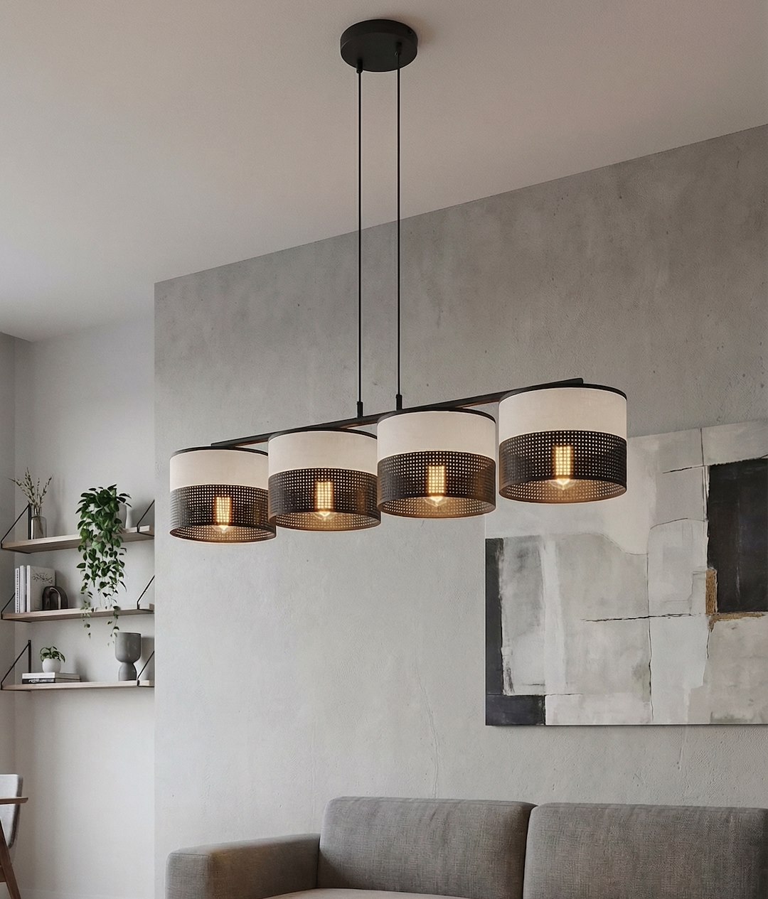 Hanglamp Stoosser Zwart Ø20 cm - Afbeelding 3