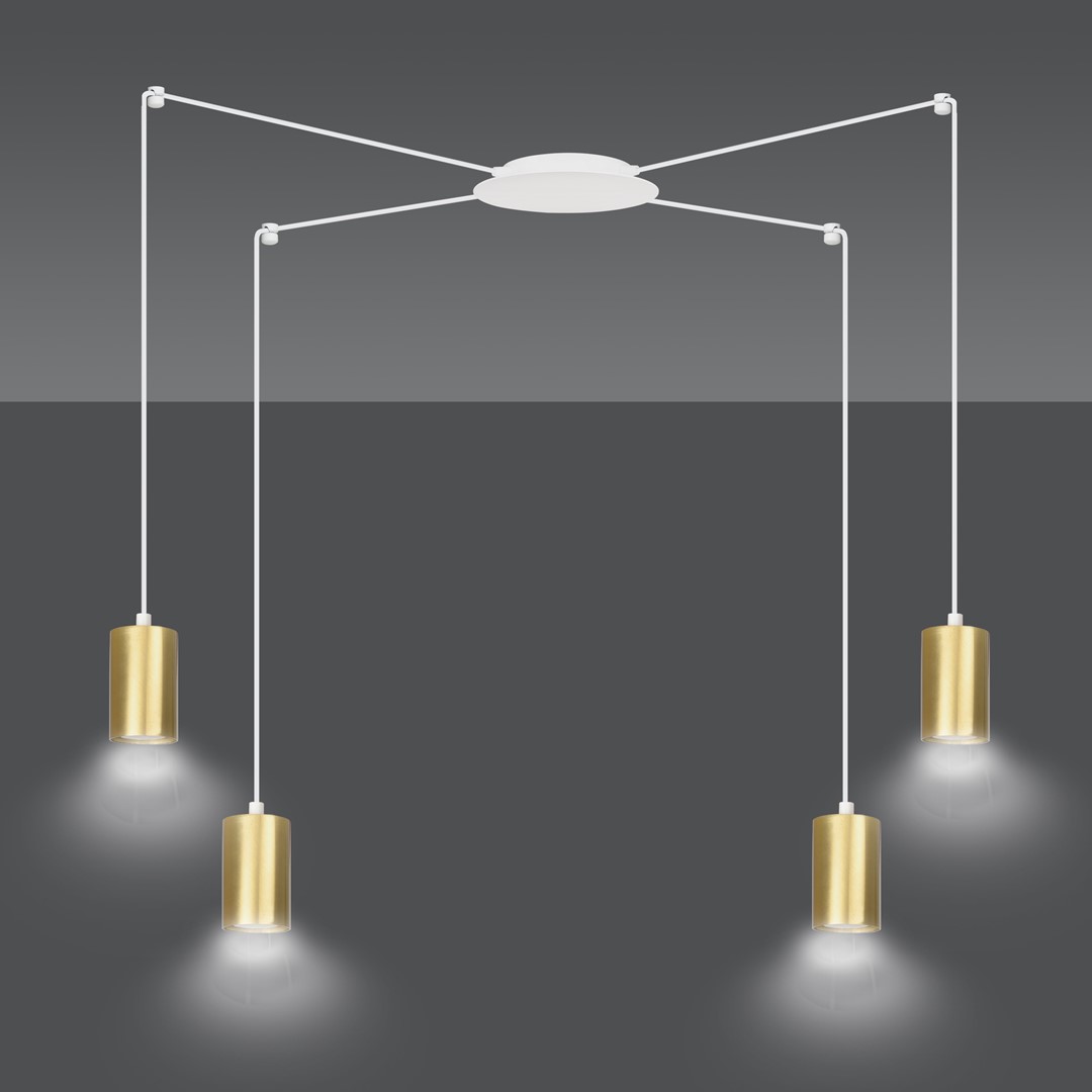 Hanglamp Sirmonte Wit - Afbeelding 3