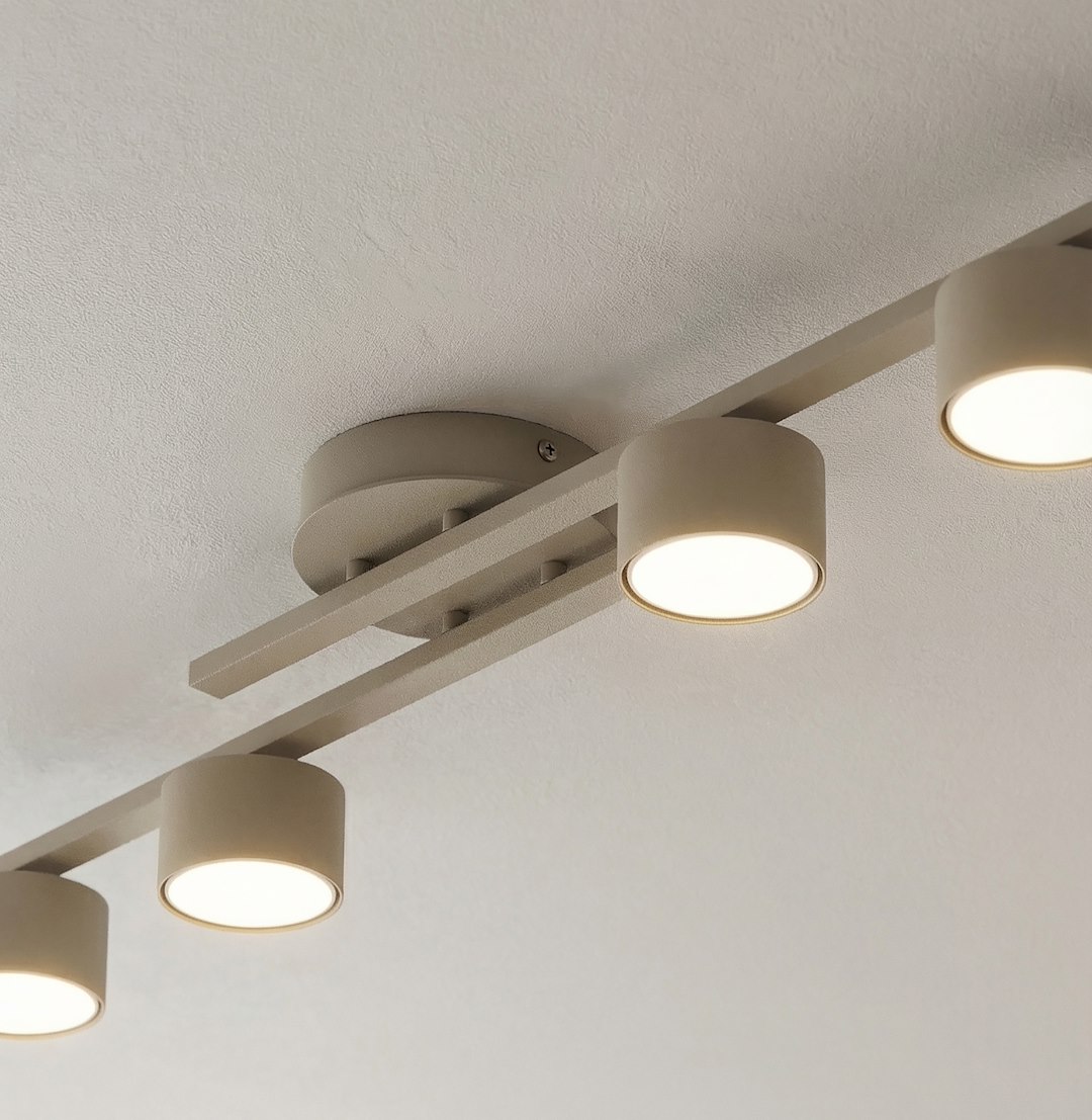 Plafondlamp Beerdora Beige - Afbeelding 3