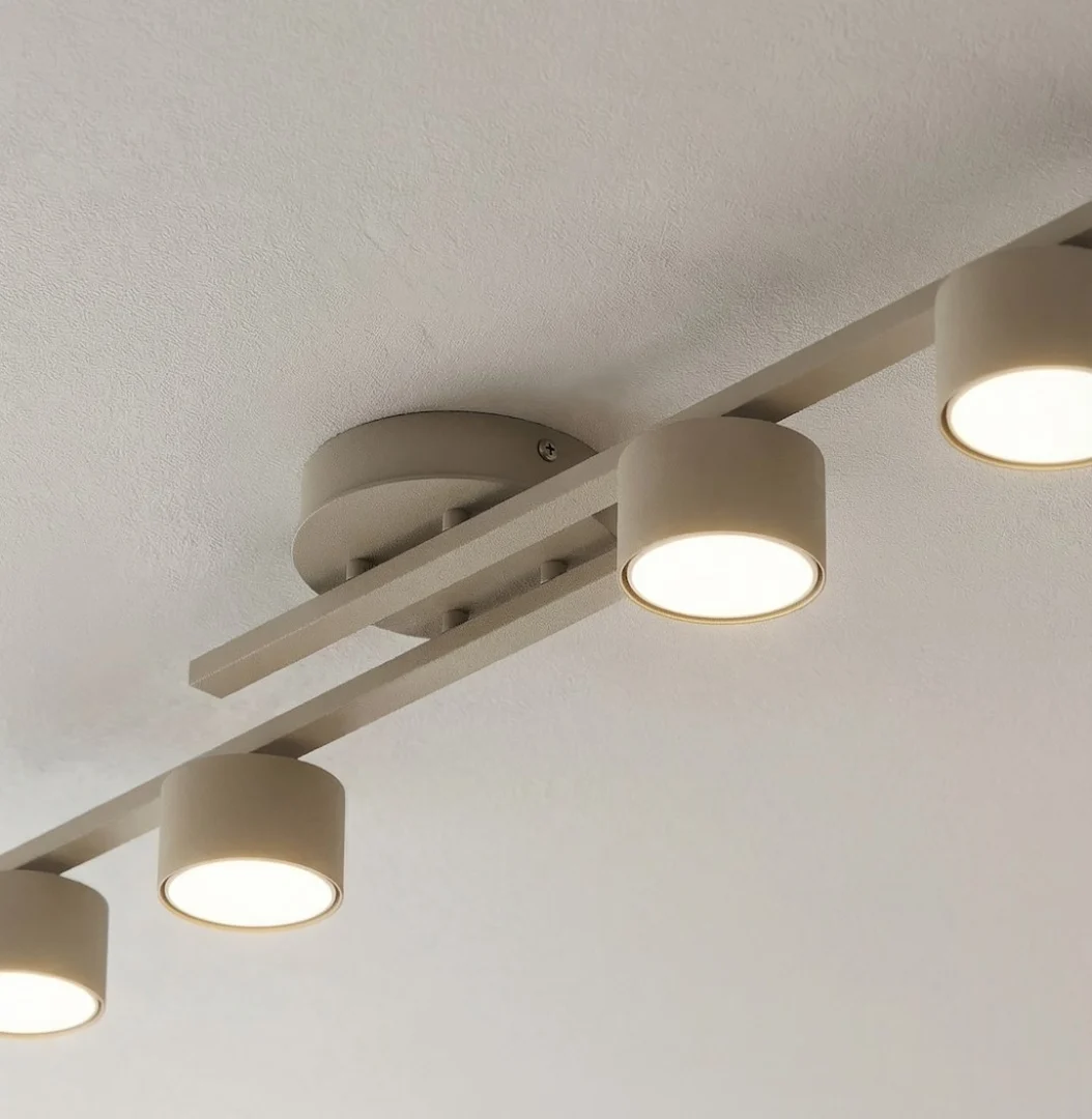 Plafondlamp Beerdora Beige - Afbeelding 3
