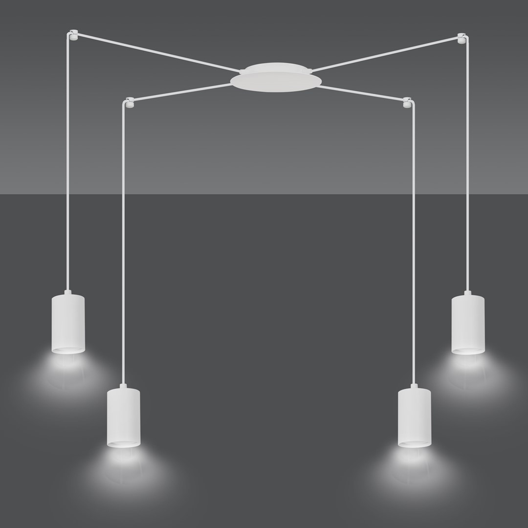 Hanglamp Kussea Wit - Afbeelding 3