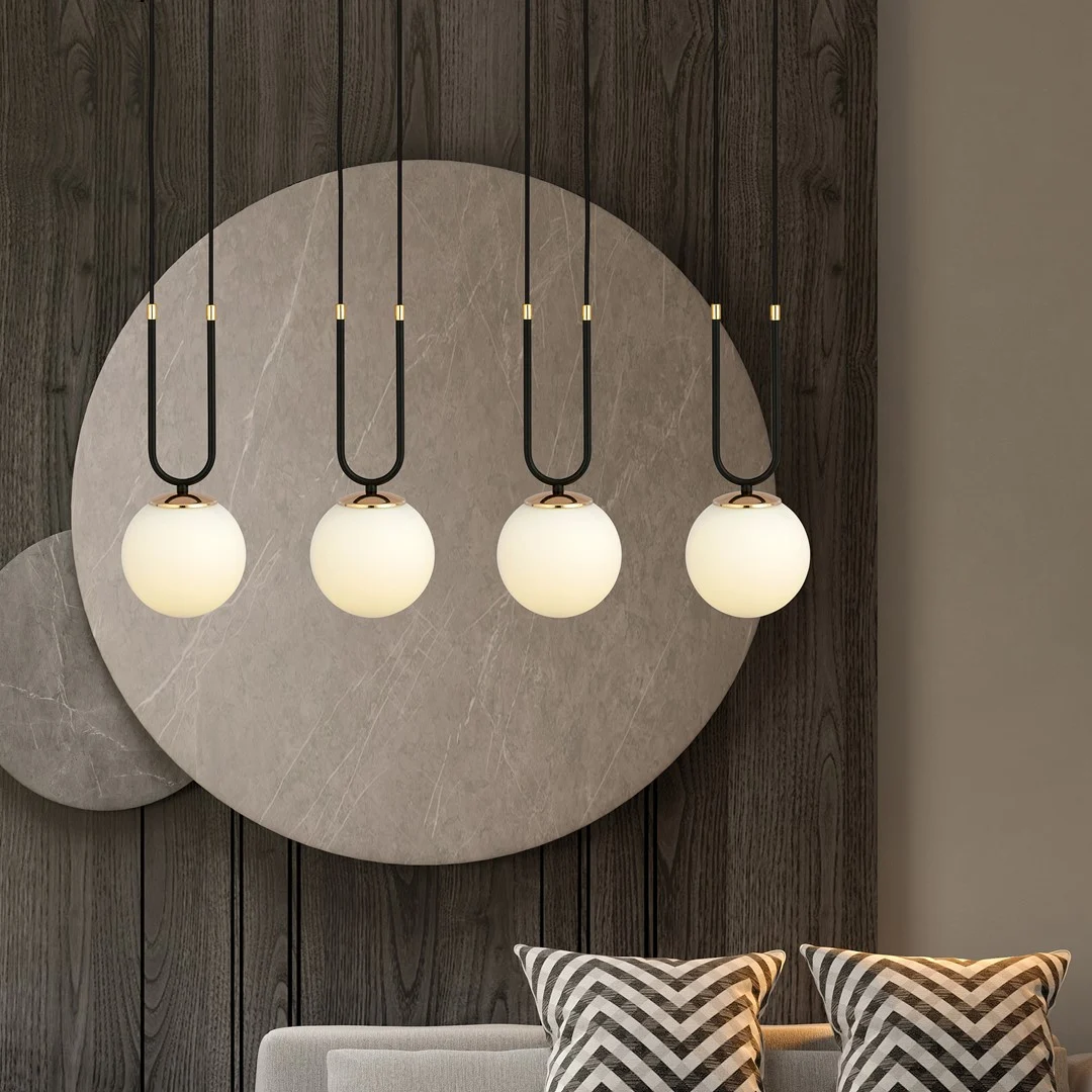 Hanglamp Celdine Zwart Ø15 cm - Afbeelding 3