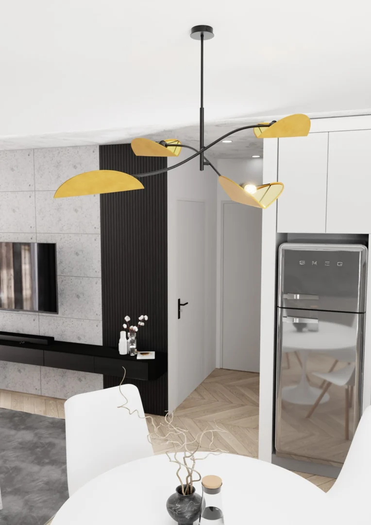 Plafondlamp Lustar Zwart - Afbeelding 3