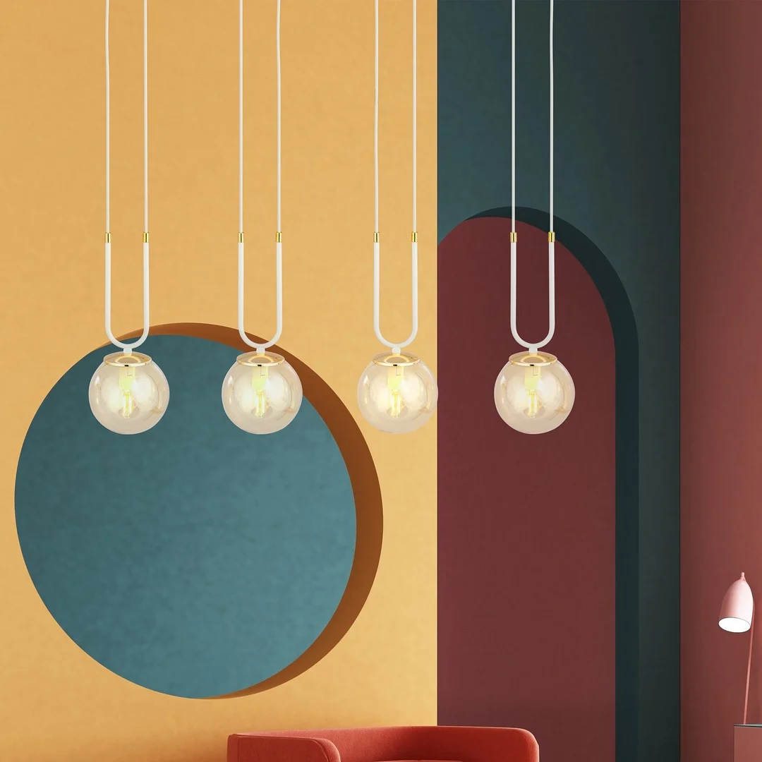 Hanglamp Joosia Wit Ø14 cm - Afbeelding 3