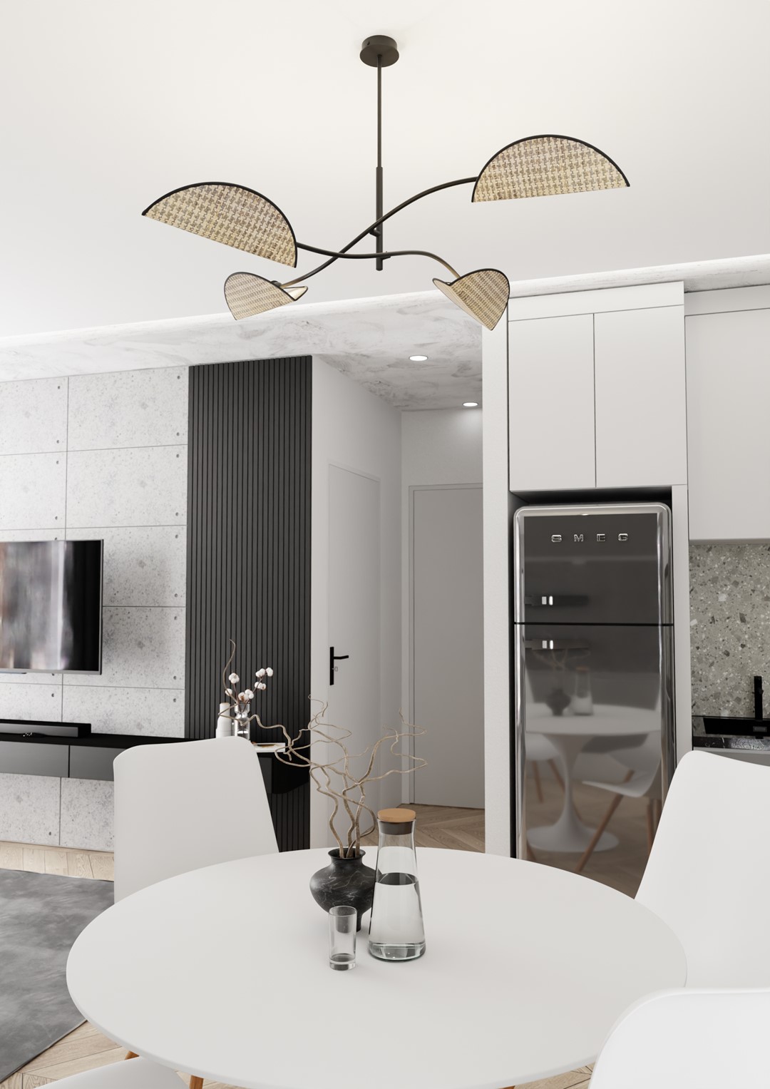 Plafondlamp Flauntone Zwart - Afbeelding 3