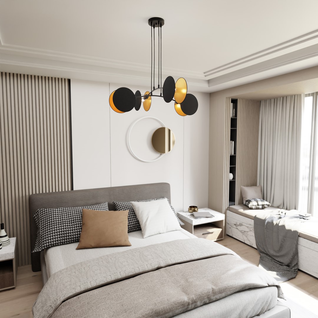 Hanglamp Maamia Zwart Ø20 cm - Afbeelding 3