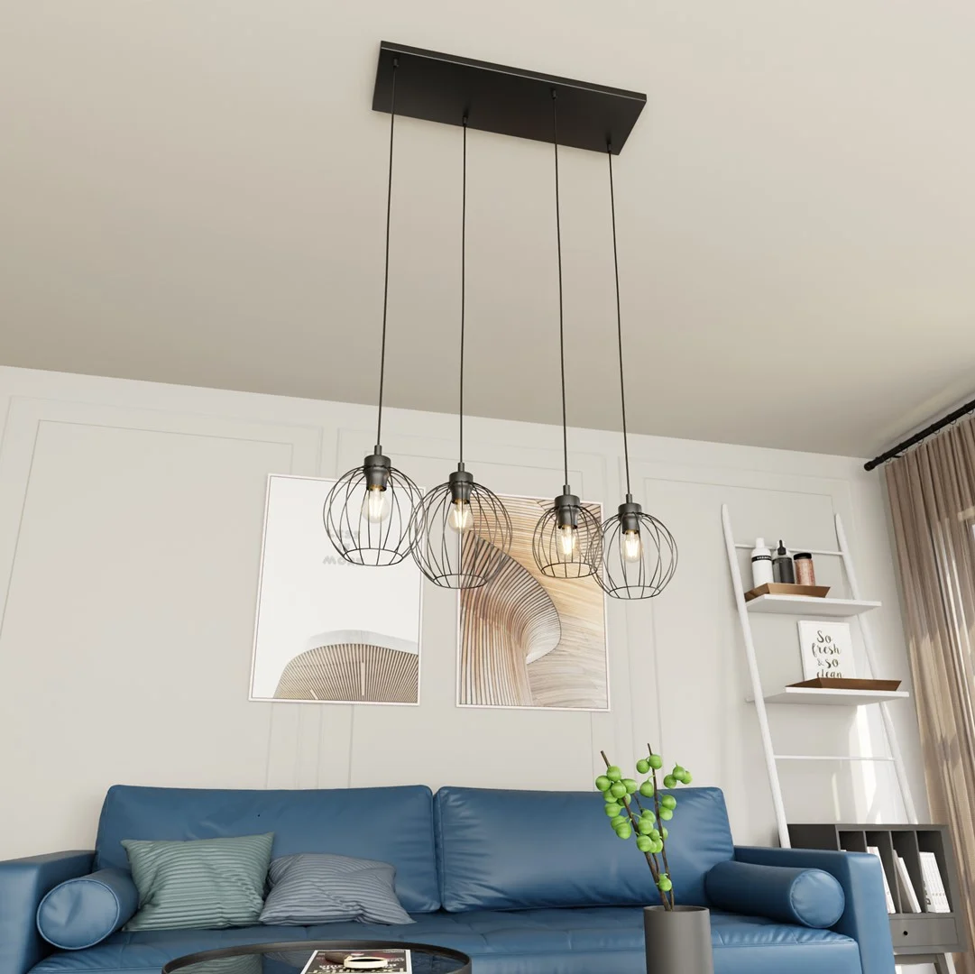 Hanglamp Naural Zwart Ø24 cm - Afbeelding 3