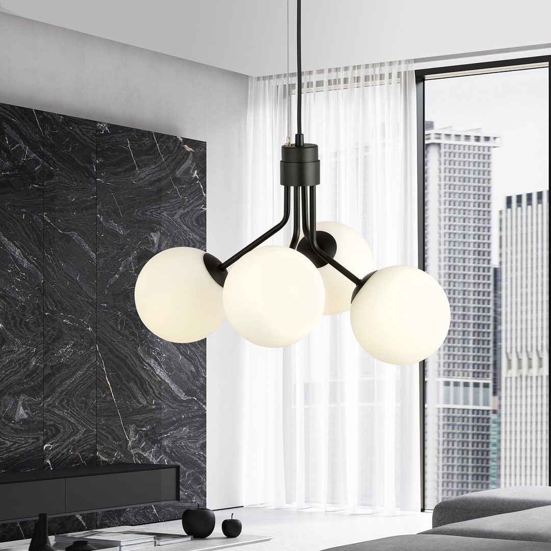 Hanglamp Fimmy Zwart Ø15 cm - Afbeelding 3