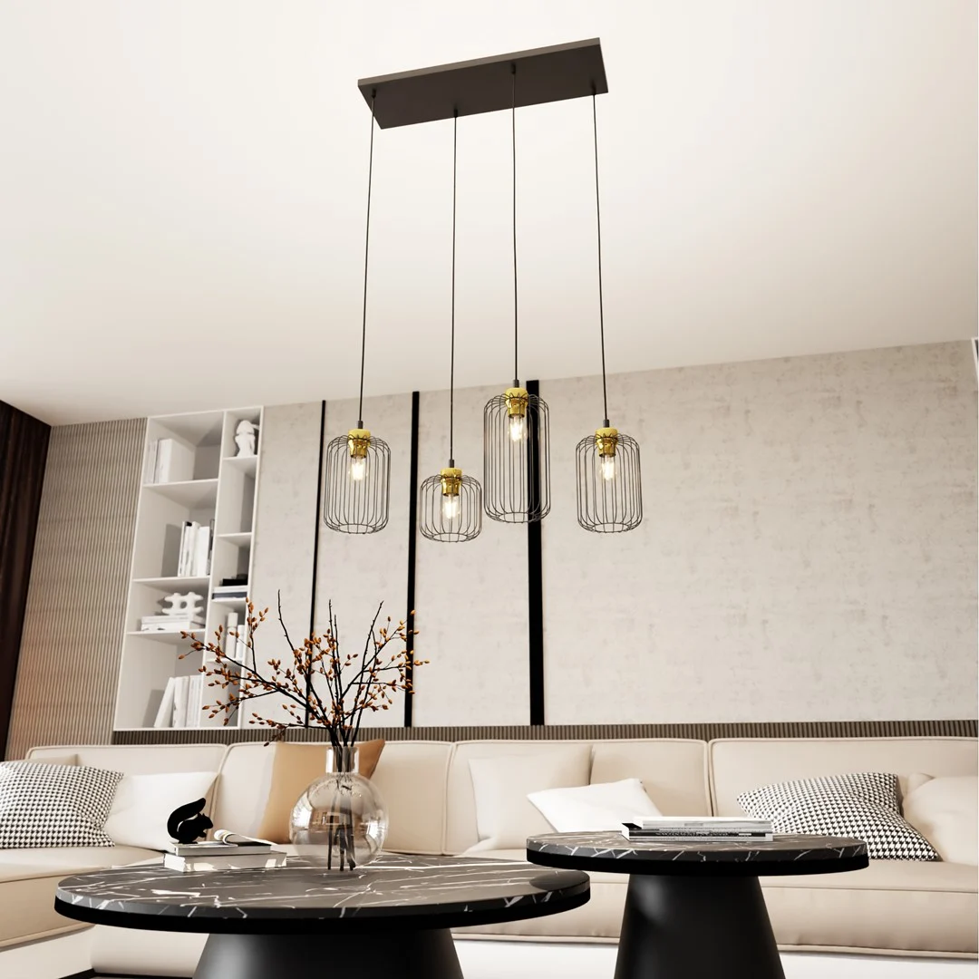 Hanglamp Klunni Zwart Ø16 cm - Afbeelding 3