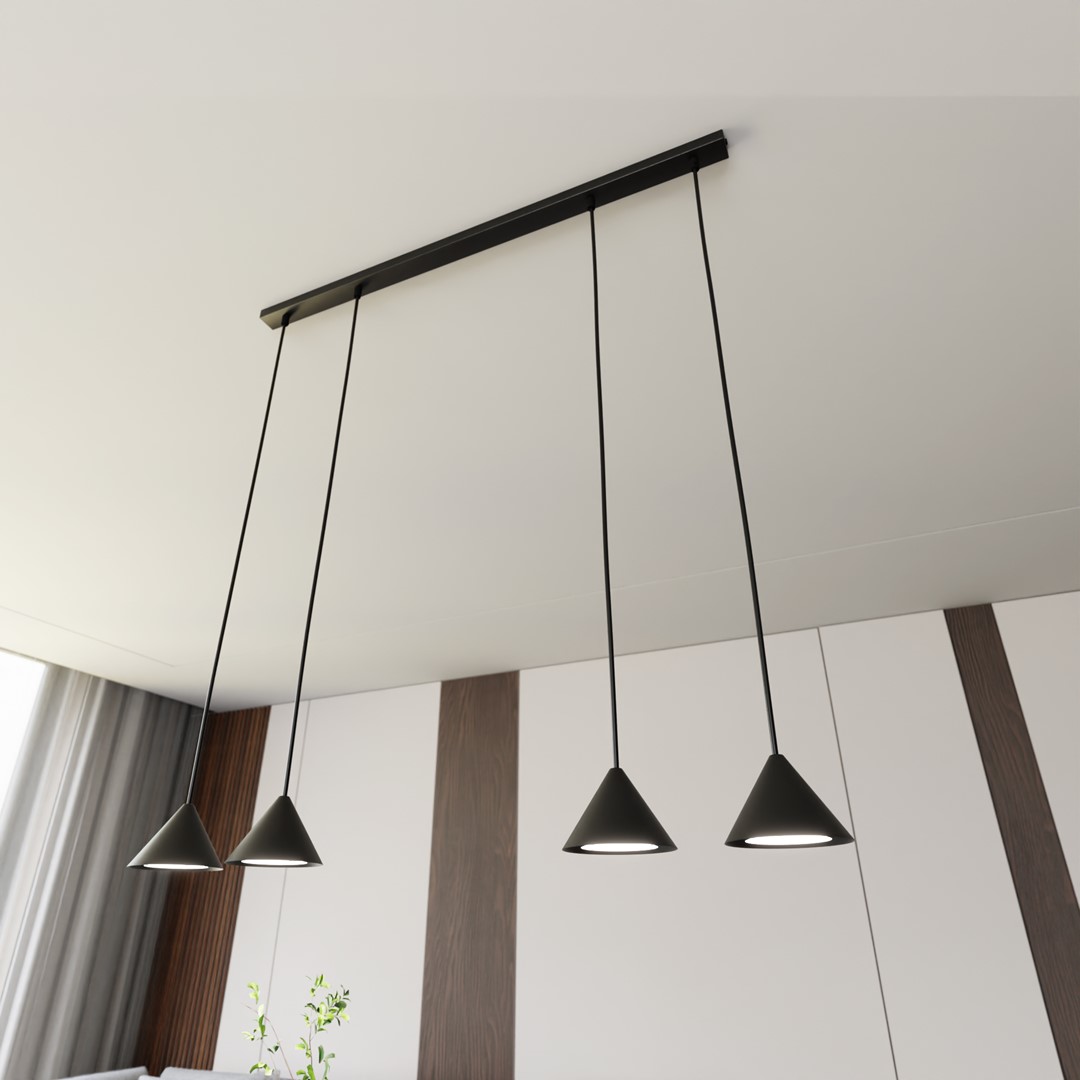 Hanglamp Garmora Zwart - Afbeelding 3
