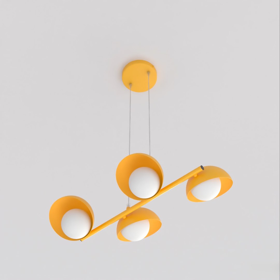 Kunstboom Gilello Staal Oranje Ø10 cm - Afbeelding 3