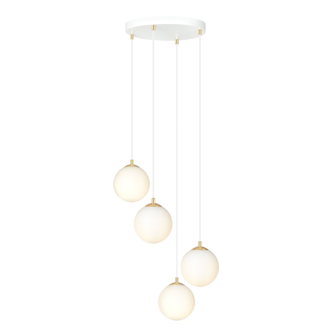 Hanglamp Bravine Wit Ø14 cm - Afbeelding 3