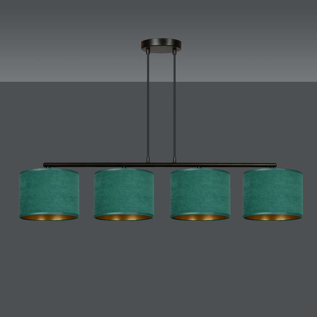 Hanglamp Pausos Zwart Ø20 cm - Afbeelding 3