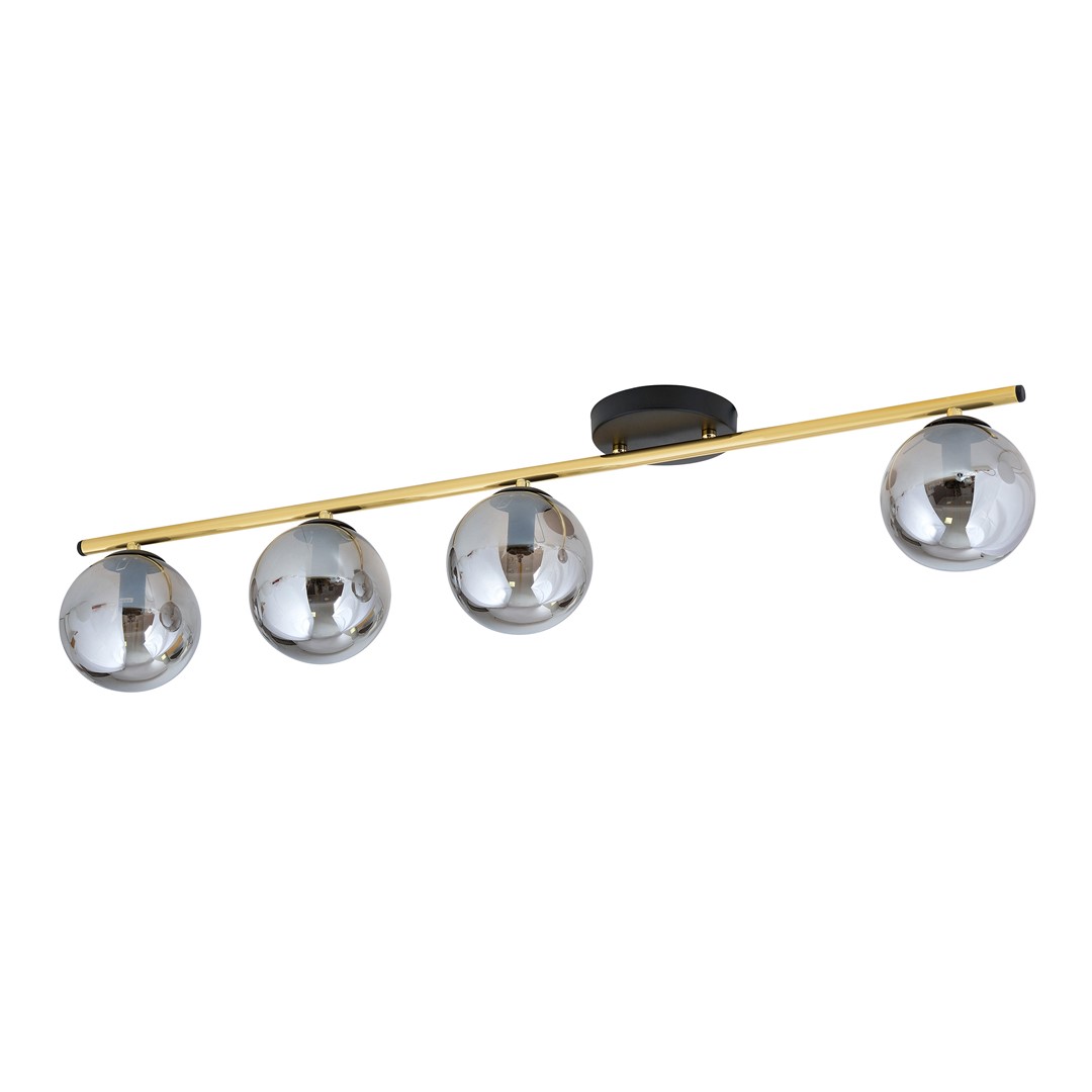 Plafondlamp Saarrura Zwart Ø14 cm - Afbeelding 3