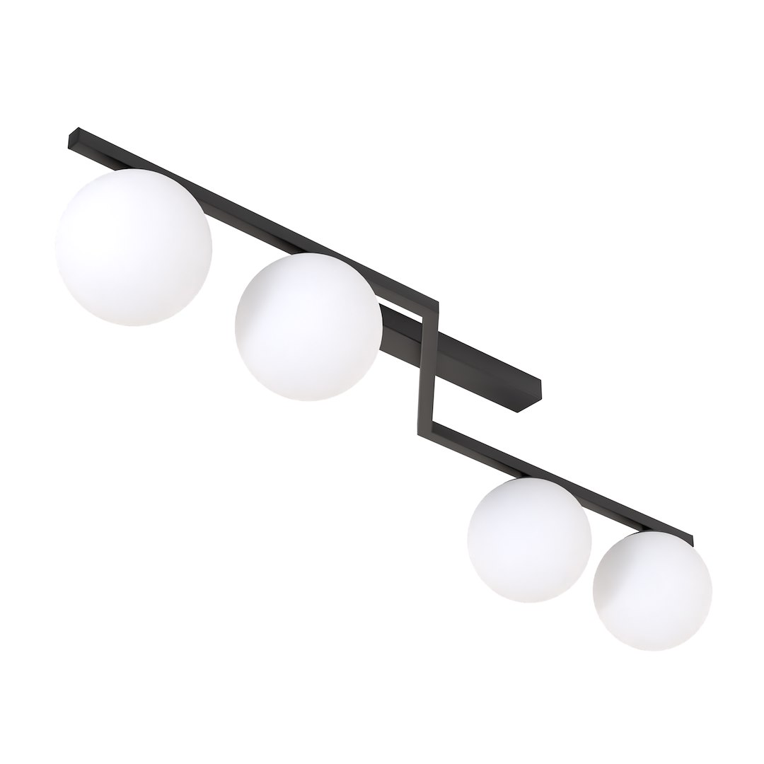 Plafondlamp Reevonte Zwart Ø14 cm - Afbeelding 3